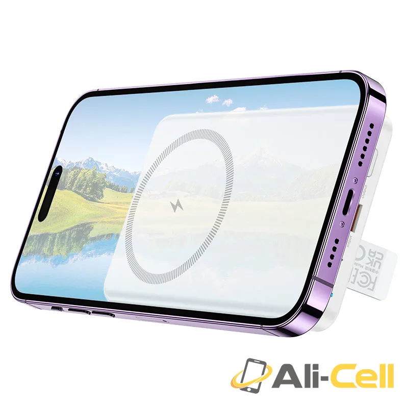 Power bank “J125 Power” PD20W wireless charging 5000mAh (J125 Black) — 4