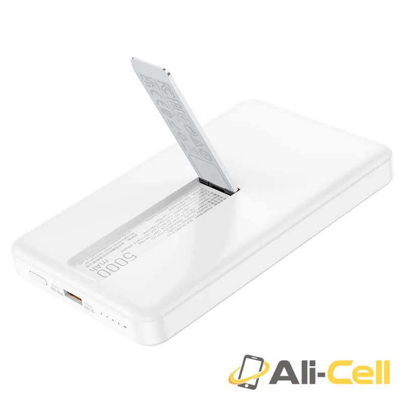 Power bank “J125 Power” PD20W wireless charging 5000mAh (J125 Black) — 6