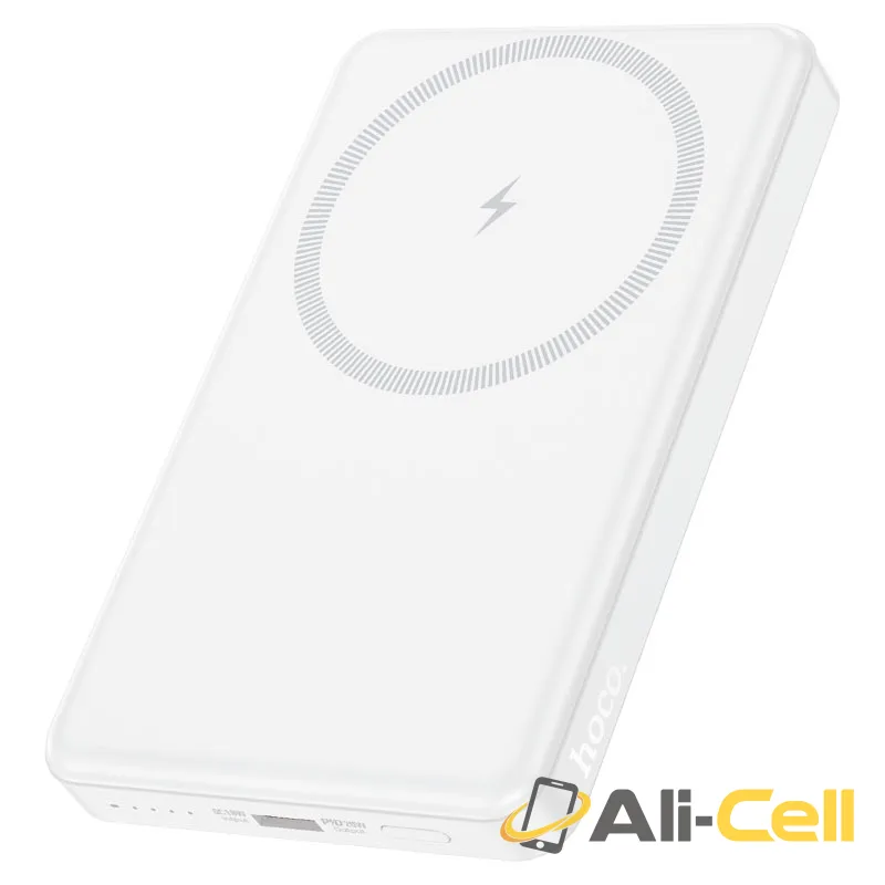 Power bank “J125 Power” PD20W wireless charging 5000mAh (J125 White) — 2