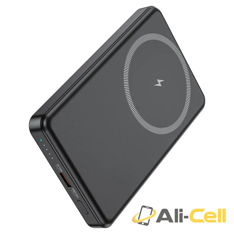 Power bank “J125 Power” PD20W wireless charging 5000mAh (J125 White) — 5