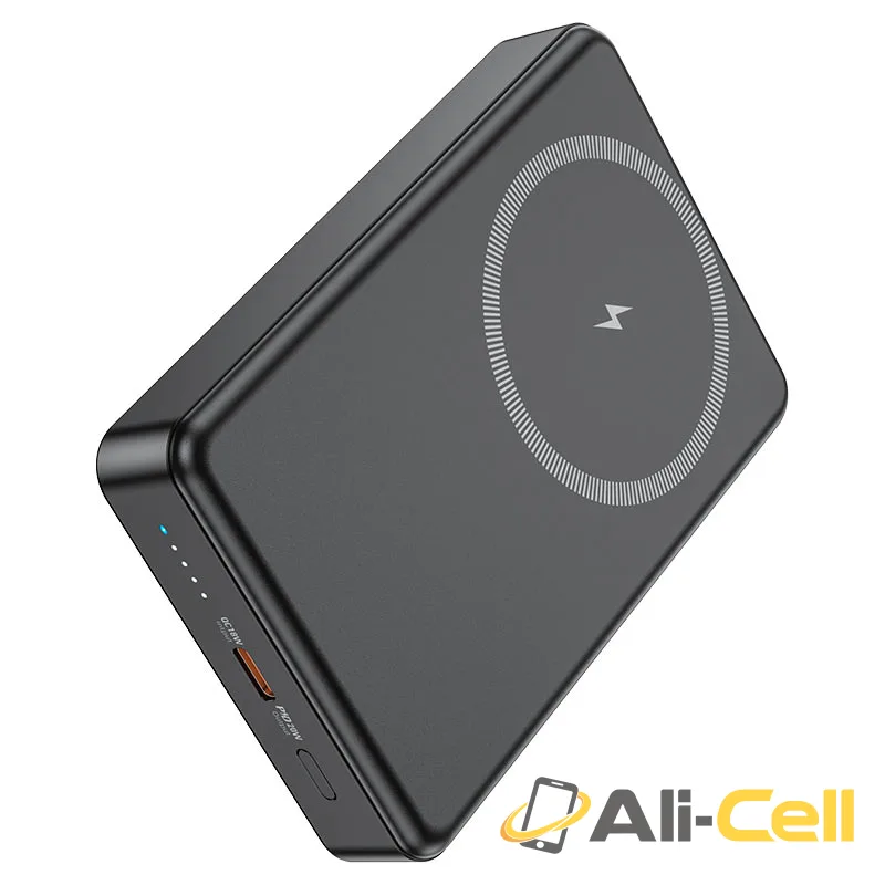 Power bank “J125A Power” PD20W wireless charging 10000mAh (J125a Black) — 5