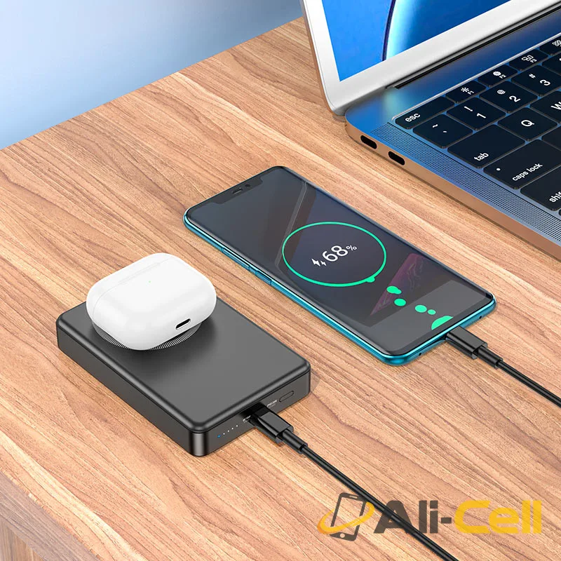 Power bank “J125A Power” PD20W wireless charging 10000mAh (J125a Black) — 7