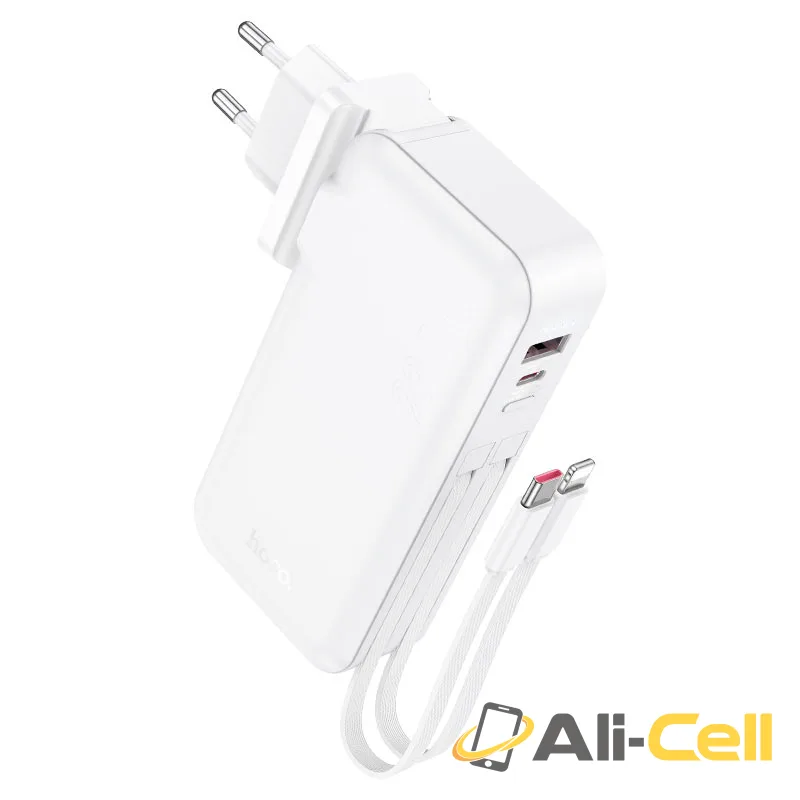 Power bank “J126 Travel” 22.5W 10000mAh EU / US plug (J126 Black) — 2