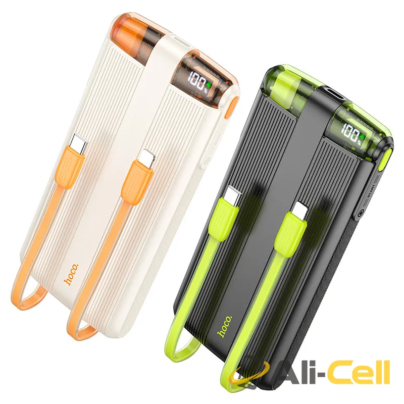 Power bank “J127A Mecha” PD20W + QC3.0 10000mAh (J127a Milky White) — 6