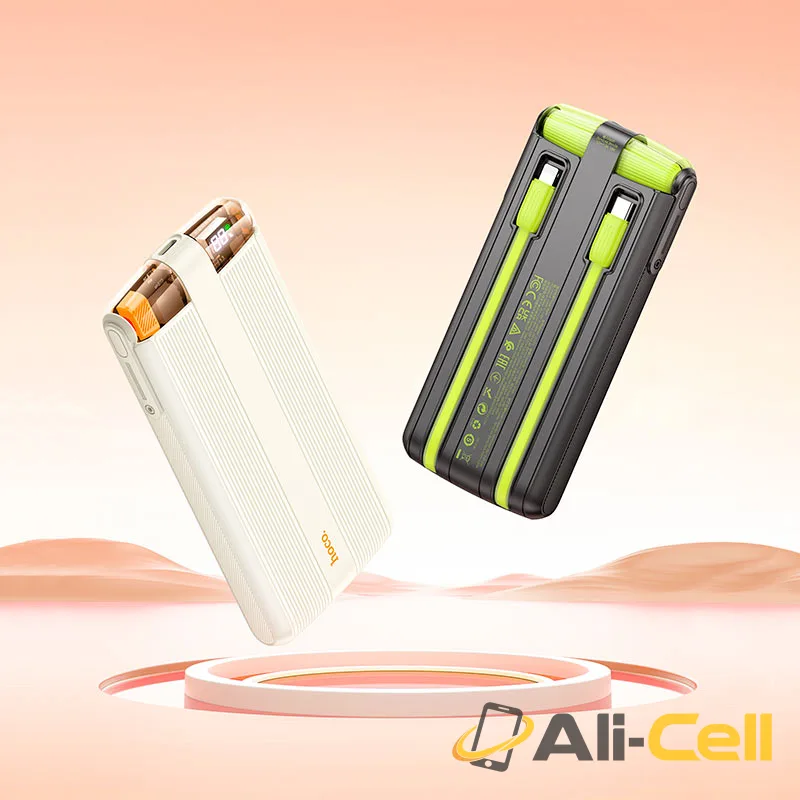 Power bank “J127A Mecha” PD20W + QC3.0 10000mAh (J127a Milky White) — 8