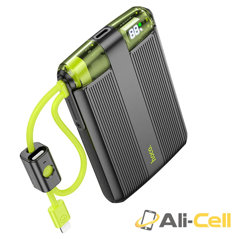 Power bank “J127 Mecha” PD20W + QC3.0 10000mAh (J127 Black)