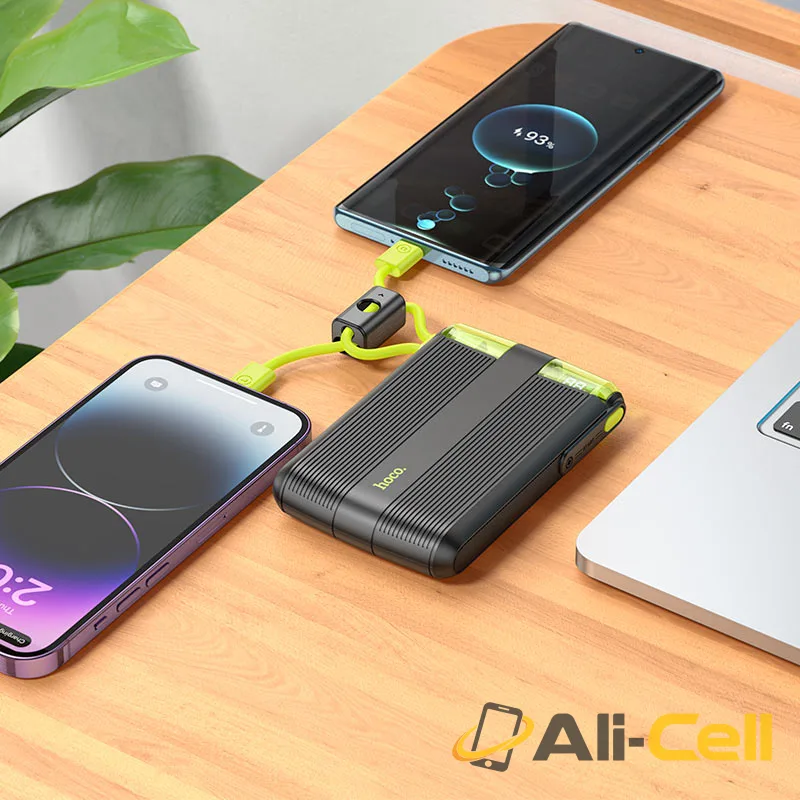 Power bank “J127 Mecha” PD20W + QC3.0 10000mAh (J127 Black) — 7