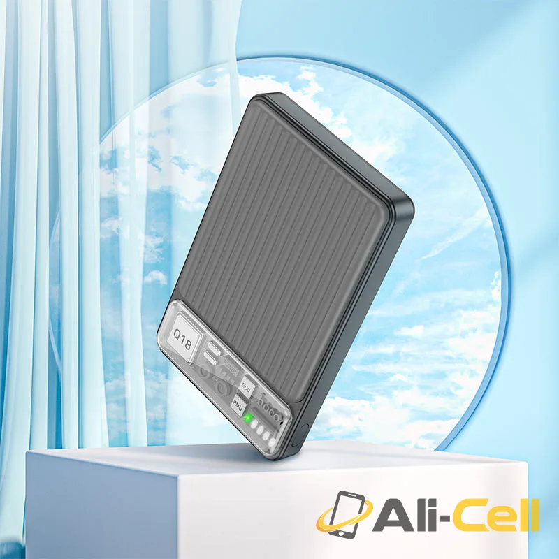 Power bank “Q18 Tourer” 22.5W wireless charging 10000mAh (Q18 Milky White) — 7