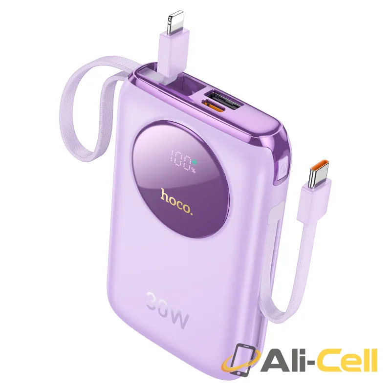Power bank “Q19 Lucky” PD30W + QC3.0 10000mAh (Q19 Purple)