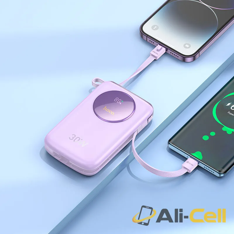 Power bank “Q19 Lucky” PD30W + QC3.0 10000mAh (Q19 Purple) — 7