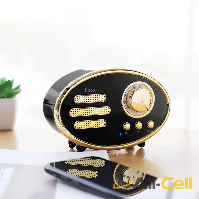 Wireless speaker «BS25 Time» retro portable loudspeaker — 3
