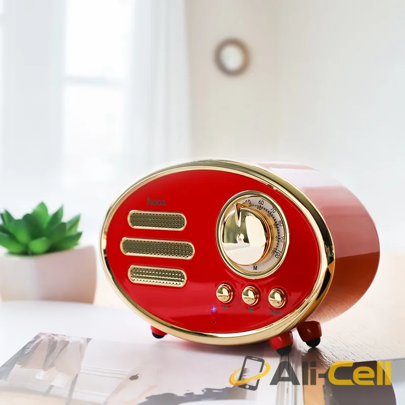 Wireless speaker «BS25 Time» retro portable loudspeaker — 5