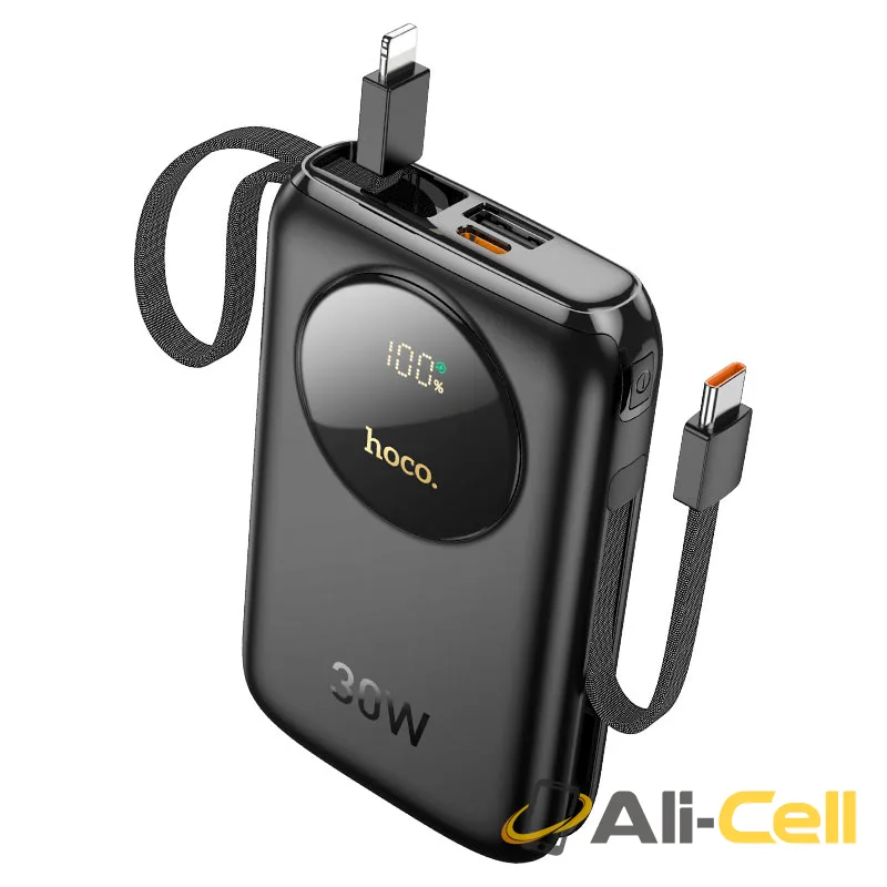 Power bank “Q19 Lucky” PD30W + QC3.0 10000mAh (Q19 Black)