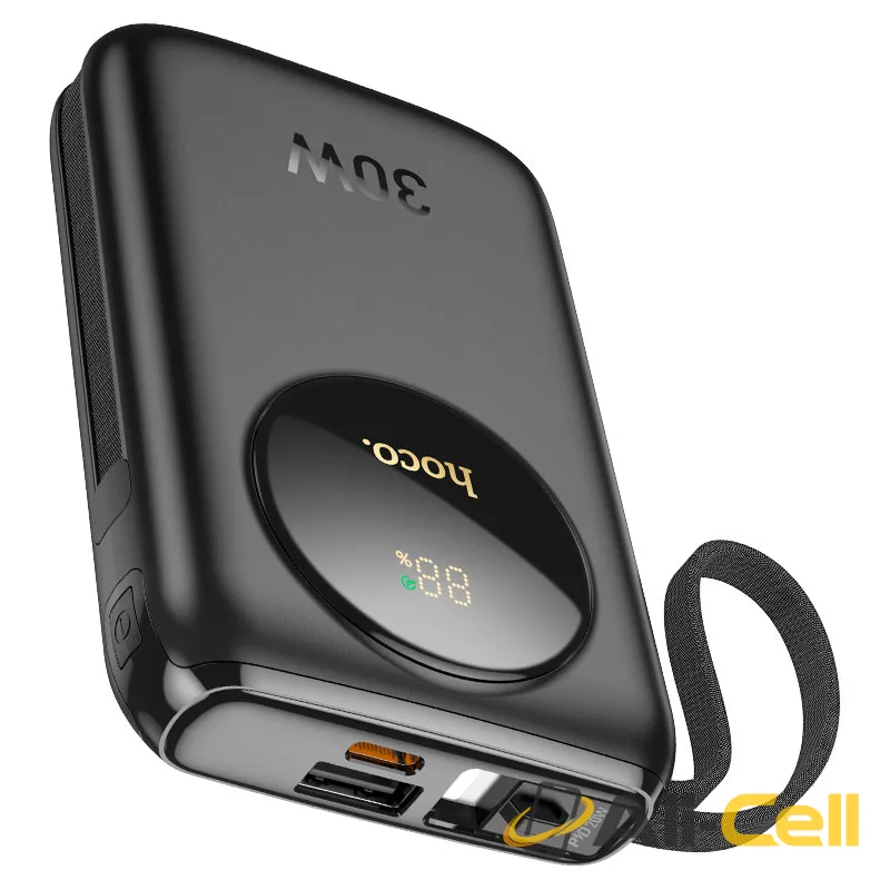Power bank “Q19 Lucky” PD30W + QC3.0 10000mAh (Q19 Black) — 3