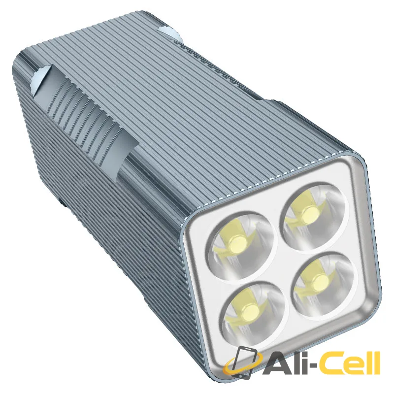 Power bank “Q15 Flashlight” 22.5W 10000mAh (Q15 Metal Gray) — 3