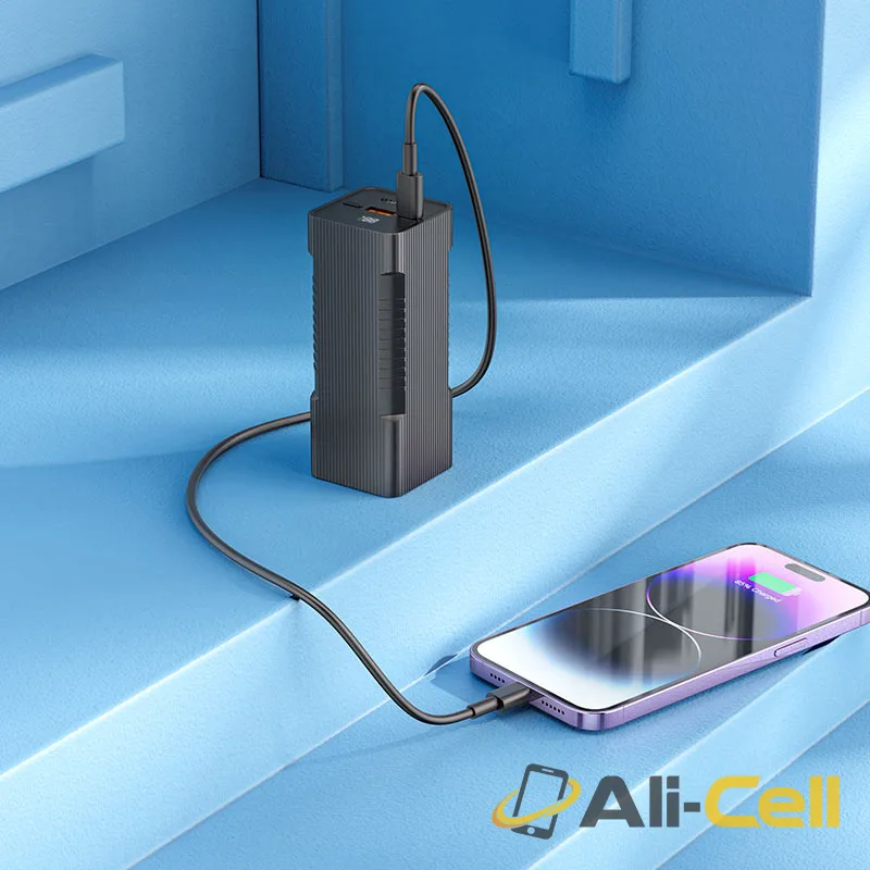 Power bank “Q15 Flashlight” 22.5W 10000mAh (Q15 Black) — 7