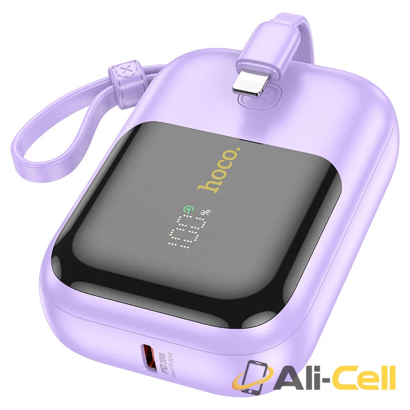 Power bank “Q20 Fountain” 22.5W 10000mAh (Q20 Purple)