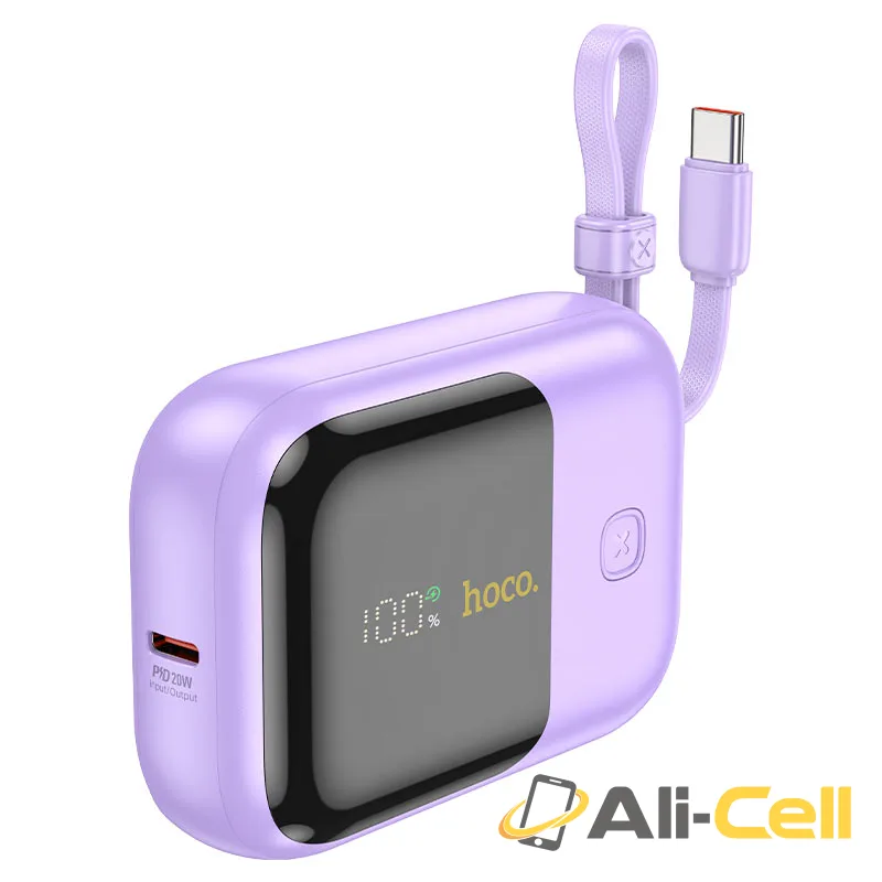 Power bank “Q20 Fountain” 22.5W 10000mAh (Q20 Purple) — 3