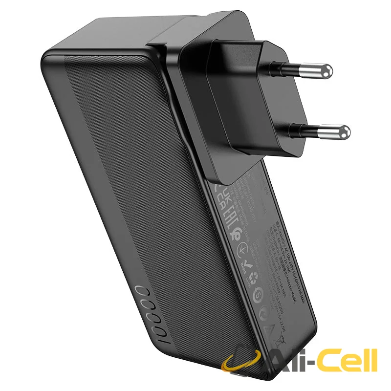 Power bank “Q16 Friendly” 22.5W 10000mAh EU / US plug (Q16 Black)