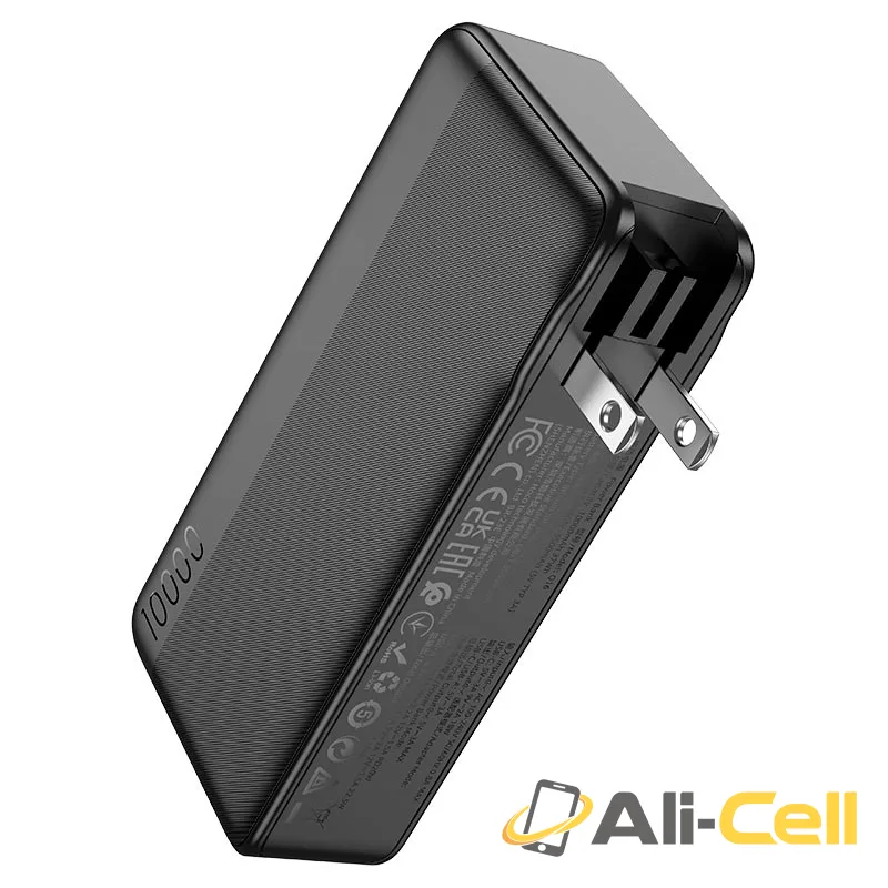 Power bank “Q16 Friendly” 22.5W 10000mAh EU / US plug (Q16 Black) — 3