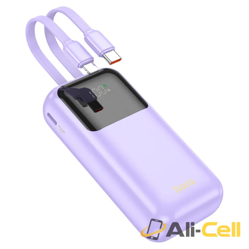 Power bank “Q25 Graceful” PD20W + QC3.0 10000mAh (Q25 Purple)