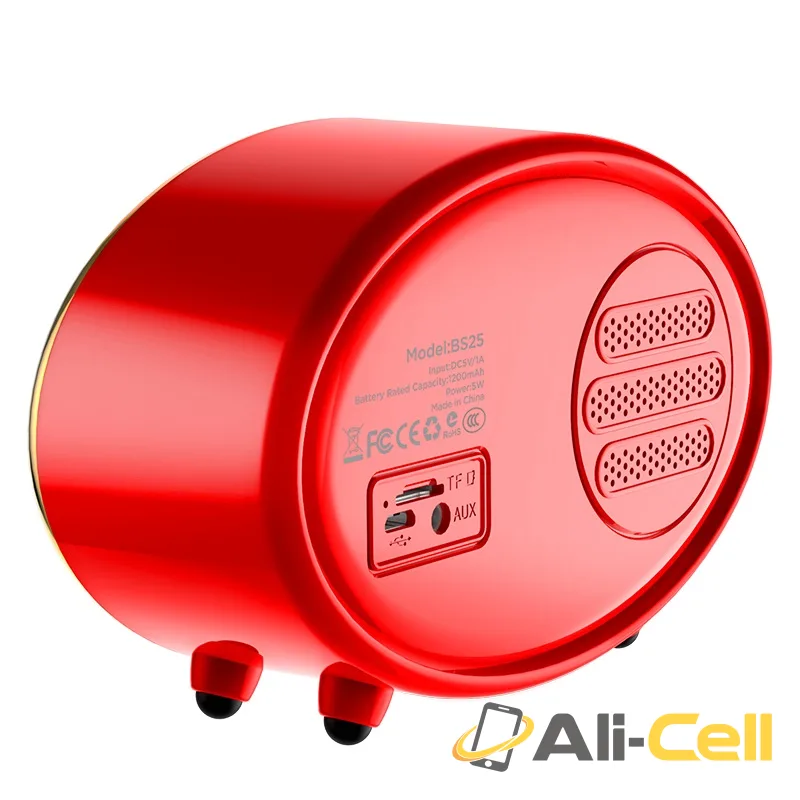 Wireless speaker «BS25 Time» retro portable loudspeaker — 4