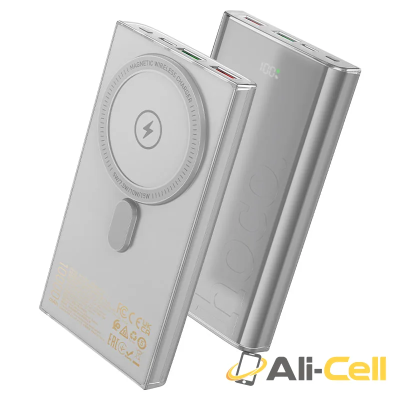 Power bank “Q22 Taurus” 22.5W wireless charging 10000mAh (Q22 Grey)