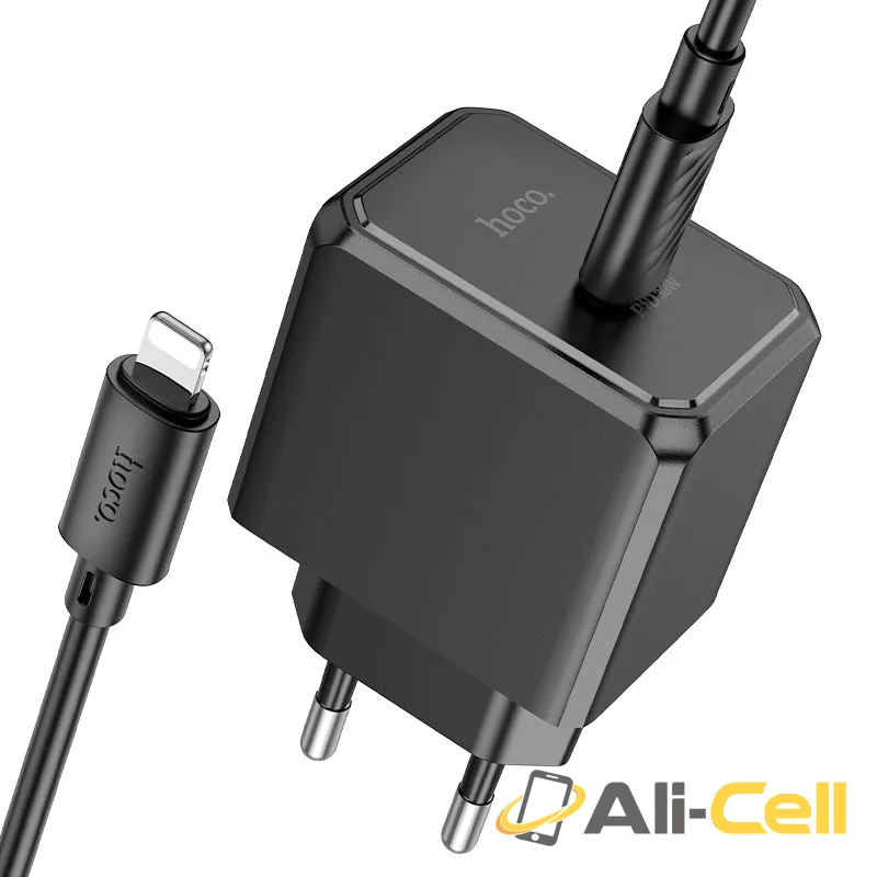 Wall charger “CS15A Ocean” PD30W EU cable set (Cs15a Set Tc Tc Black, Set With Type C To Type C Cable) — 4