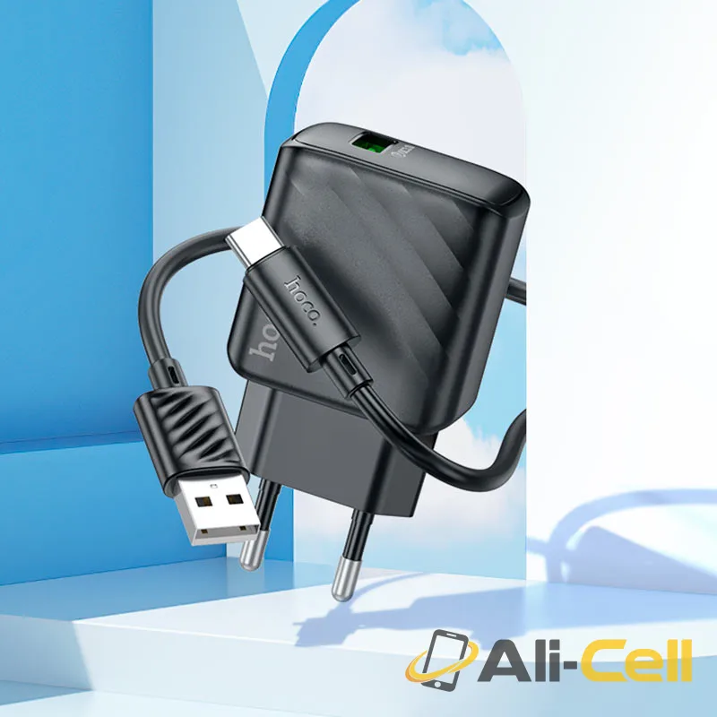 Wall charger “CS21A Rich” QC3.0 EU cable set (Cs21a Set Usb Tc Black, Set With Type C Cable) — 8