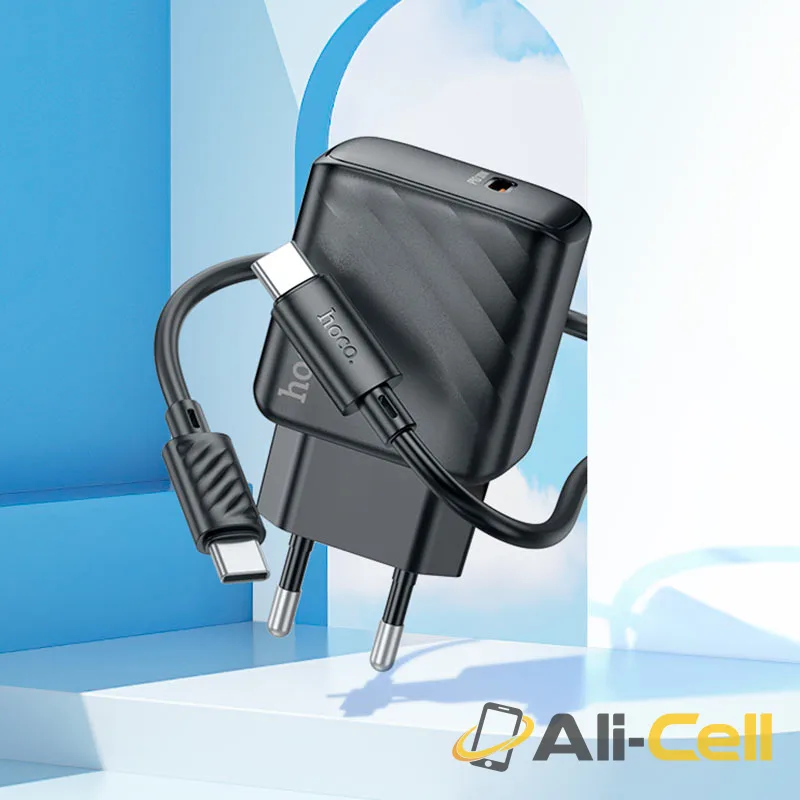 Wall charger “CS22A Value” PD30W EU cable set (Cs22a Set Tc Tc Black, Set With Type C To Type C Cable) — 8