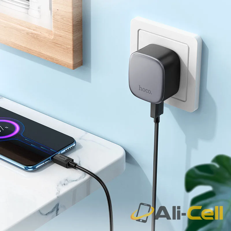 Wall charger “CS31A Wing” EU cable set (Cs31a Set Usb Musb Black, Set With Micro Usb Cable) — 8