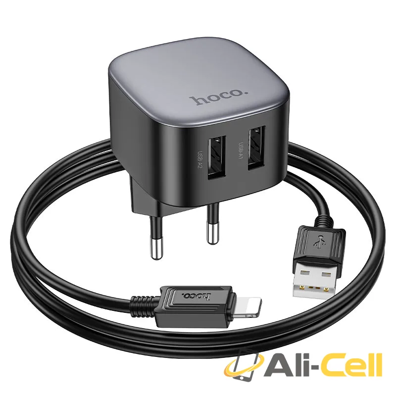 Wall charger “CS31A Wing” EU cable set (Cs31a Set Usb Ltn Black, Set With Lightning Cable) — 4
