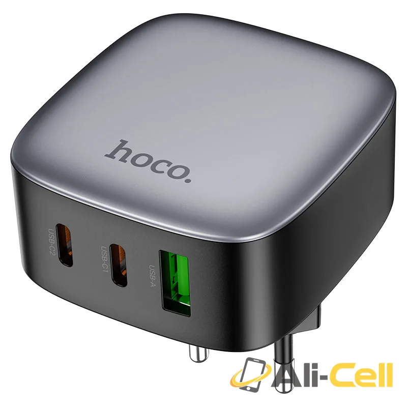 Wall charger “CS33A Amanecer” PD30W + QC3.0 EU cable set (Cs33a Black, Single)