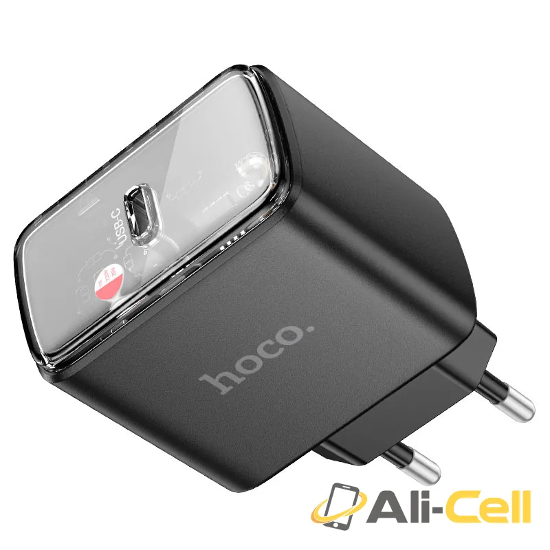 Wall charger “CS41A Smart” PD35W EU cable set (Cs41a Set Tc Ltn Black, Set With Type C To Lightning Cable) — 6