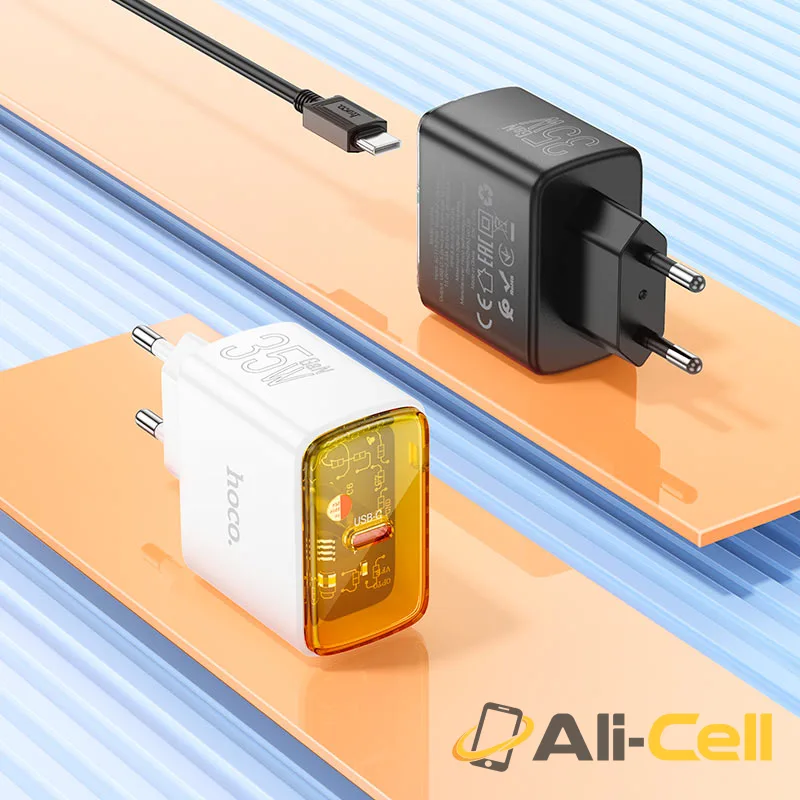 Wall charger “CS41A Smart” PD35W EU cable set (Cs41a White, Single) — 8