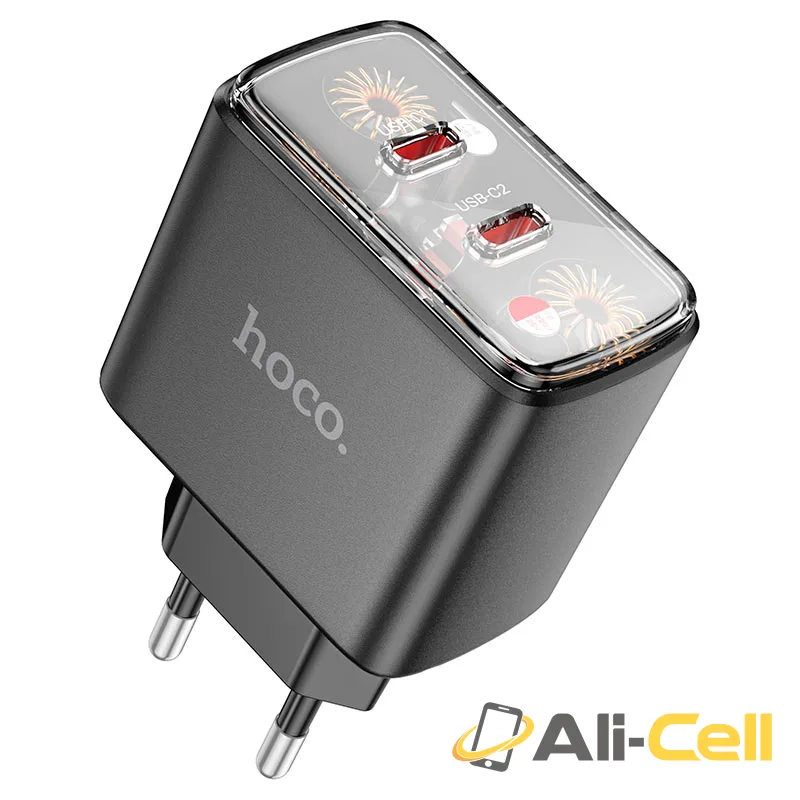 Wall charger “CS43A Smart” PD45W EU cable set (Cs43a Black, Single)