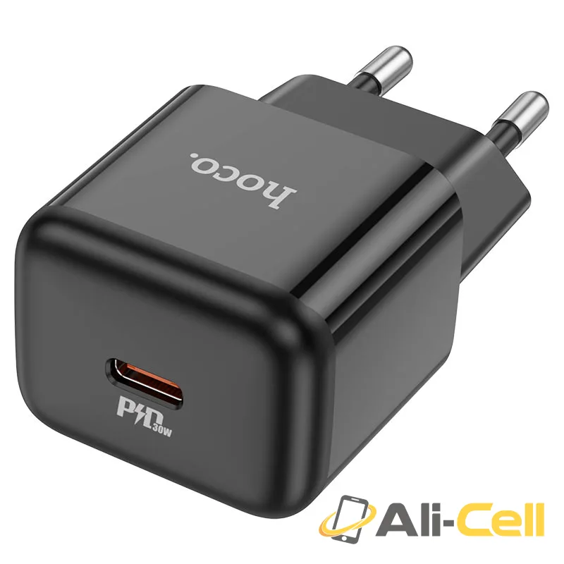 Wall charger “N32 Glory” PD30W EU cable set (N32 Black, Single)