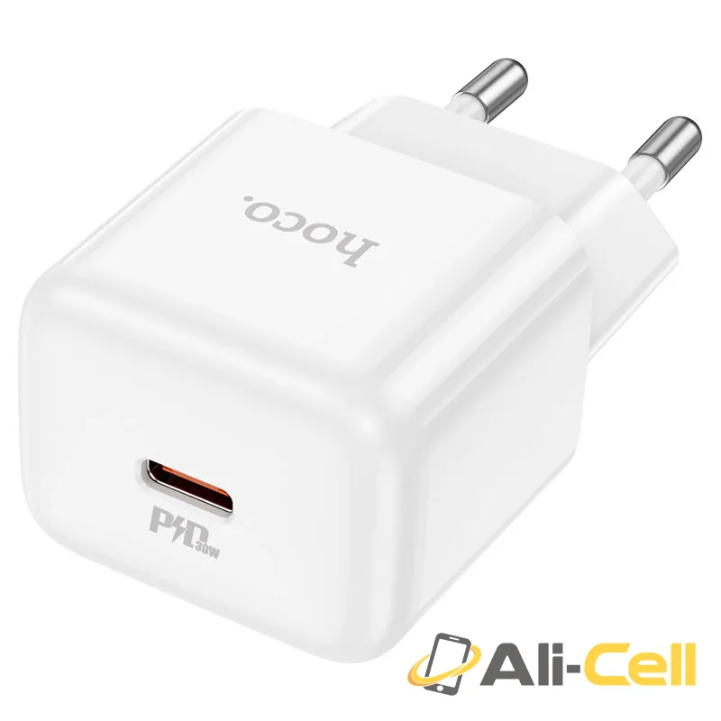 Wall charger “N32 Glory” PD30W EU cable set (N32 White, Single)