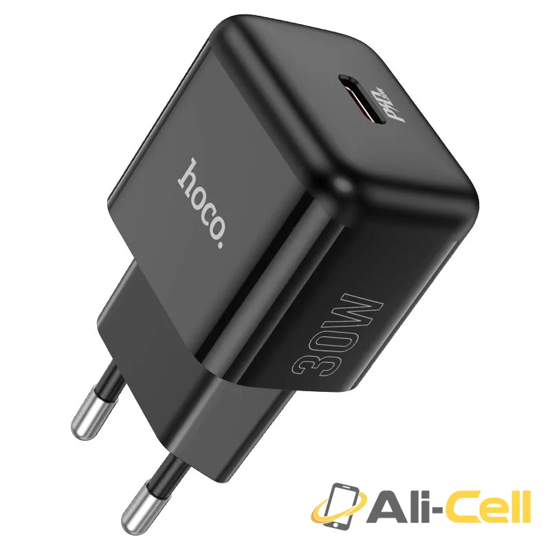 Wall charger “N32 Glory” PD30W EU cable set (N32 White, Single) — 2