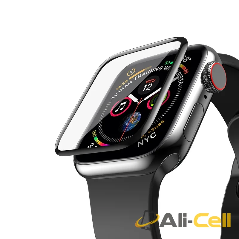 Screen protector for Apple Watch series 4 curved high definition 40 / 44mm (40mm) — 2