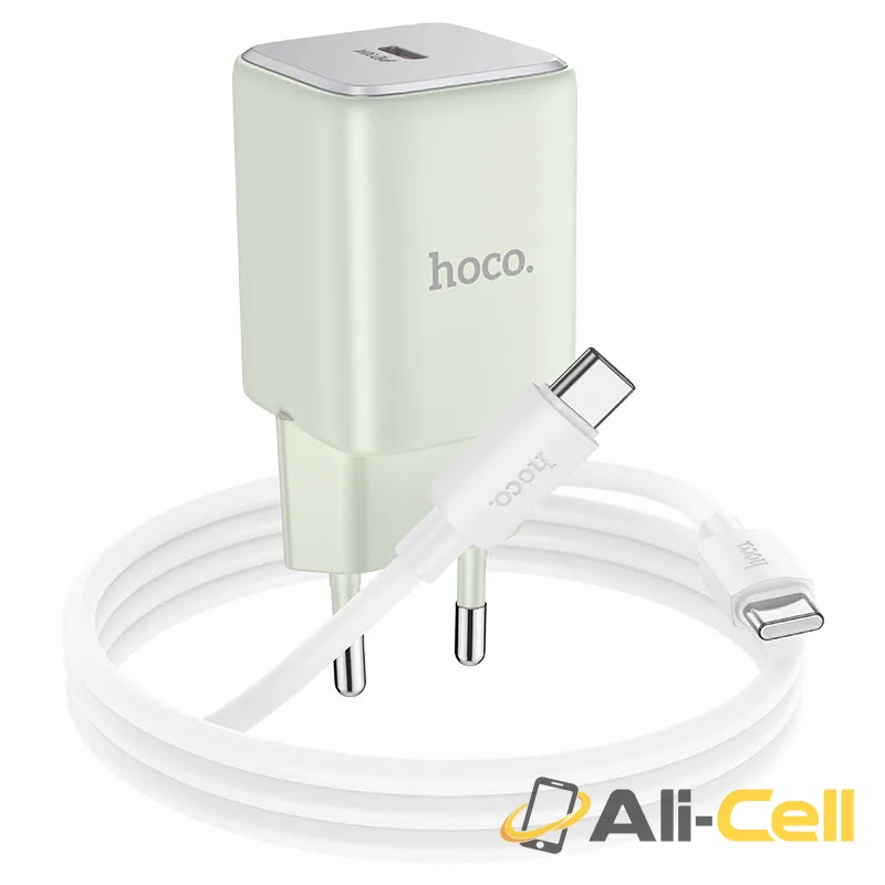 Wall charger “N43 Vista” PD30W EU cable set (N43 Tender Green, Single) — 4