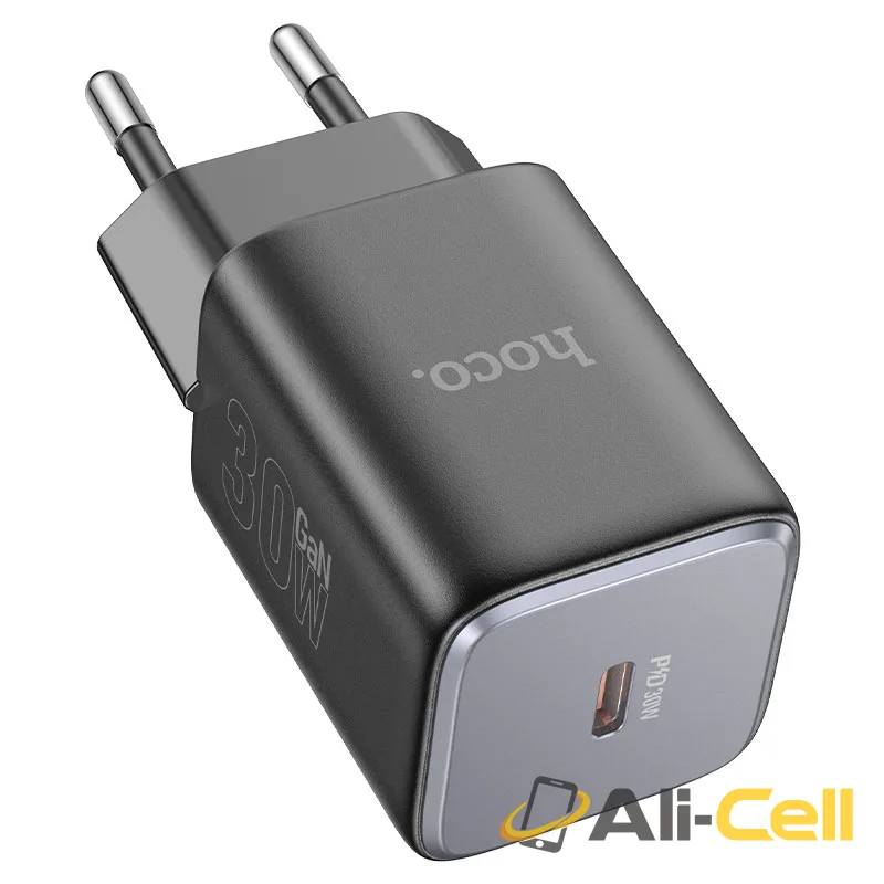 Wall charger “N43 Vista” PD30W EU cable set (N43 Starlight Black, Single)
