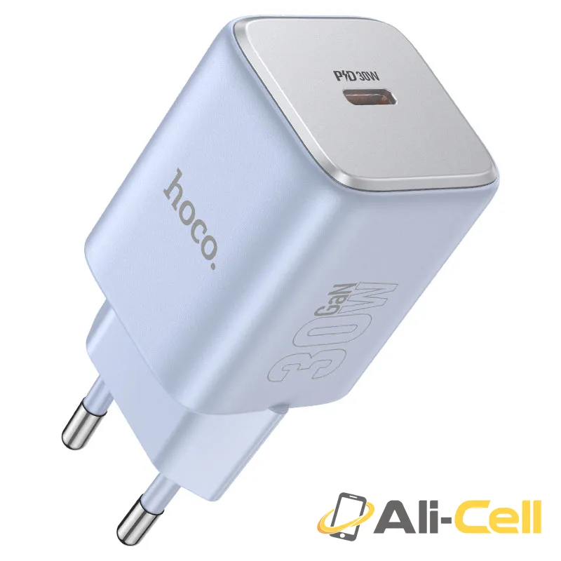 Wall charger “N43 Vista” PD30W EU cable set (N43 Starlight Black, Single) — 2