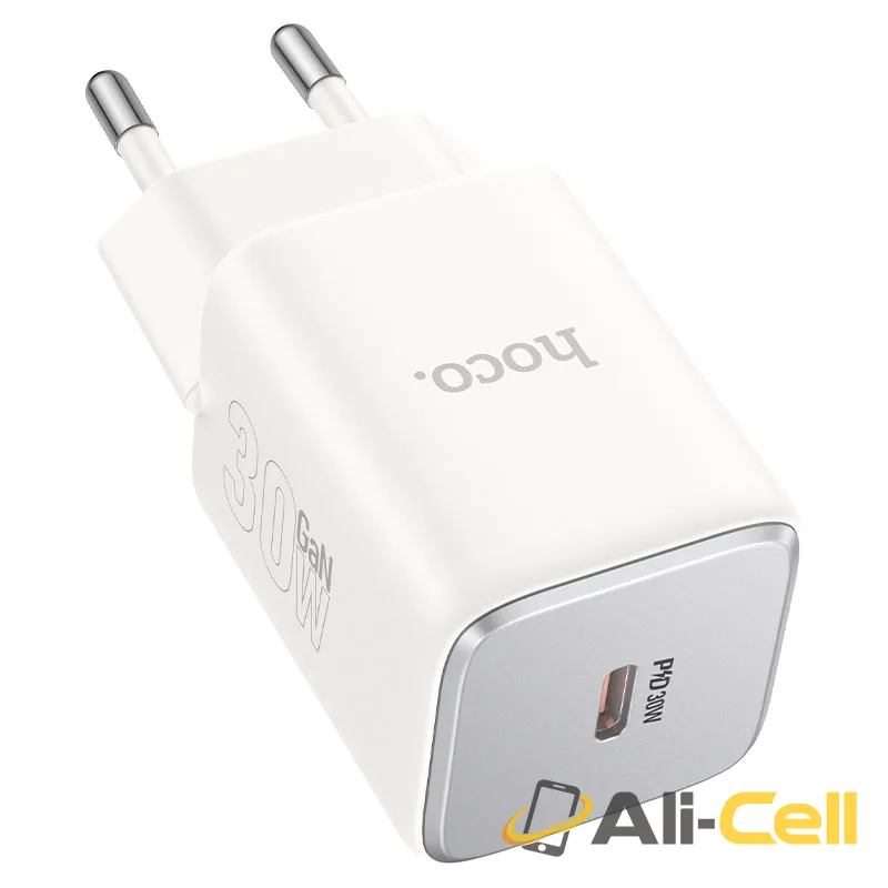 Wall charger “N43 Vista” PD30W EU cable set (N43 Moonlight White, Single)