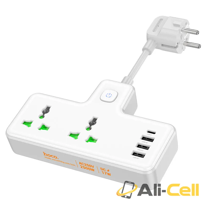 Power strip “AC11A Voyage” 2 sockets EU (Ac11a White)