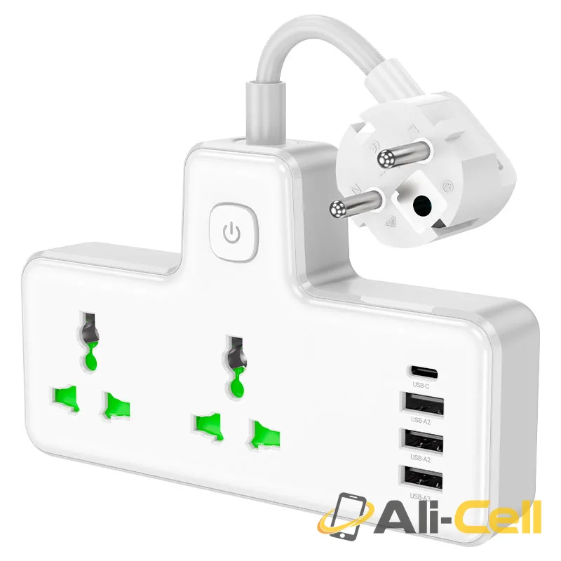 Power strip “AC11A Voyage” 2 sockets EU (Ac11a Black) — 3