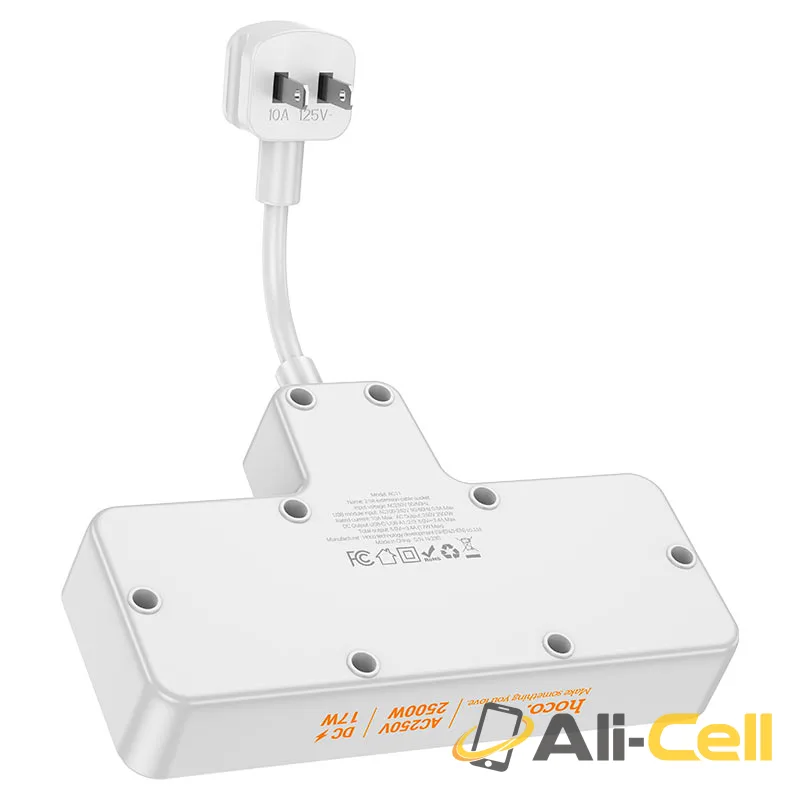 Power strip “AC11 Voyage” 2 sockets US (Ac11 White) — 4
