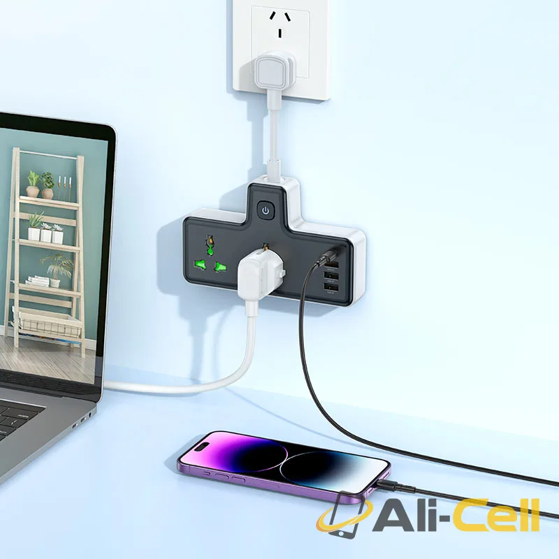 Power strip “AC11 Voyage” 2 sockets US (Ac11 Black) — 6