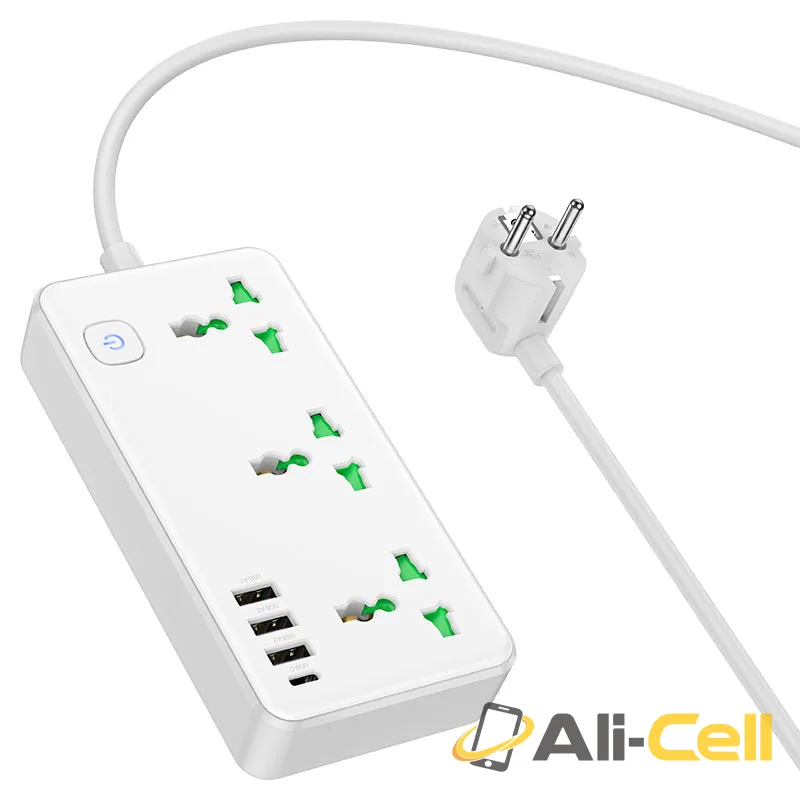 Power strip “AC7A Storm” 3 sockets EU (Ac7a White) — 4