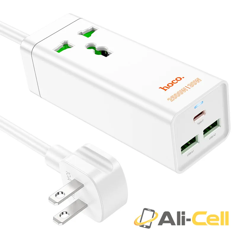 Power strip “AC9 Talent” PD30W + QC3.0 + 1 socket US (Ac9 White)